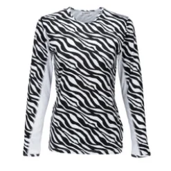 Nancy Lopez Aspiration Long Sleeve Roar Black / White (Roar Print) Best