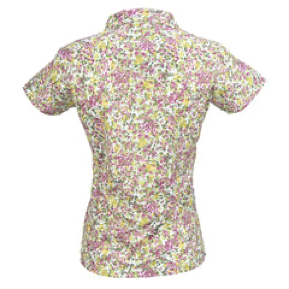 Nancy Lopez Bloom Short Sleeve Polo Best