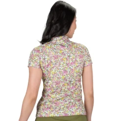 Nancy Lopez Bloom Short Sleeve Polo Best