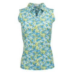Nancy Lopez Bloom Sleeveless Polo Outlet