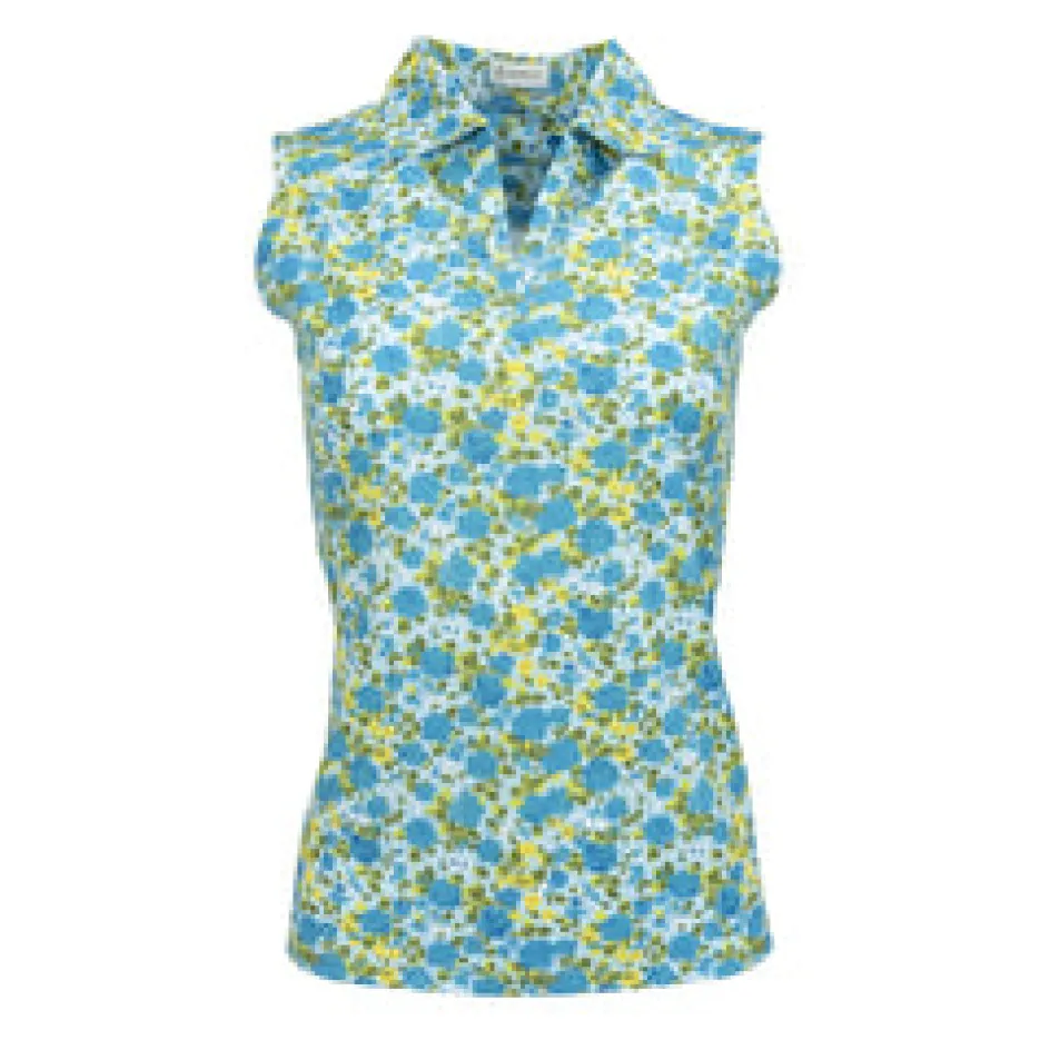 Nancy Lopez Bloom Sleeveless Polo Outlet