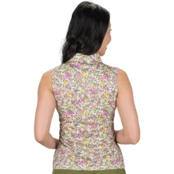 Nancy Lopez Bloom Sleeveless Polo Outlet