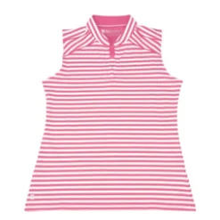Nancy Lopez Bold Sleeveless Polo Rouge Multi Clearance