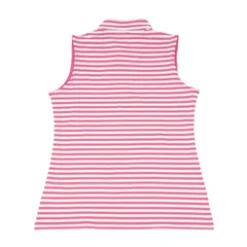 Nancy Lopez Bold Sleeveless Polo Rouge Multi Clearance