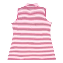Nancy Lopez Bold Sleeveless Polo Rouge Multi Clearance