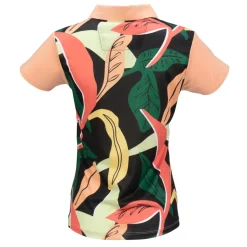 Nancy Lopez Breeze Short Sleeve Polo Sherbet Multi