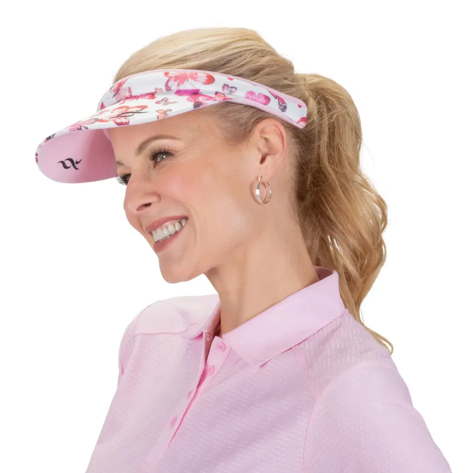 Nancy Lopez Butterfly Reverse Clip Visor Sale