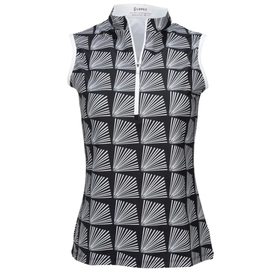Nancy Lopez Fanny Sleeveless Polo Clearance