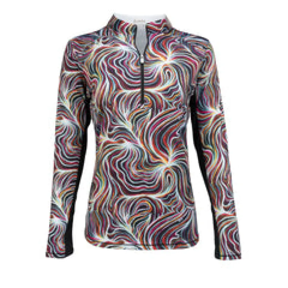 Nancy Lopez Flow Blast Qz Pullover Best