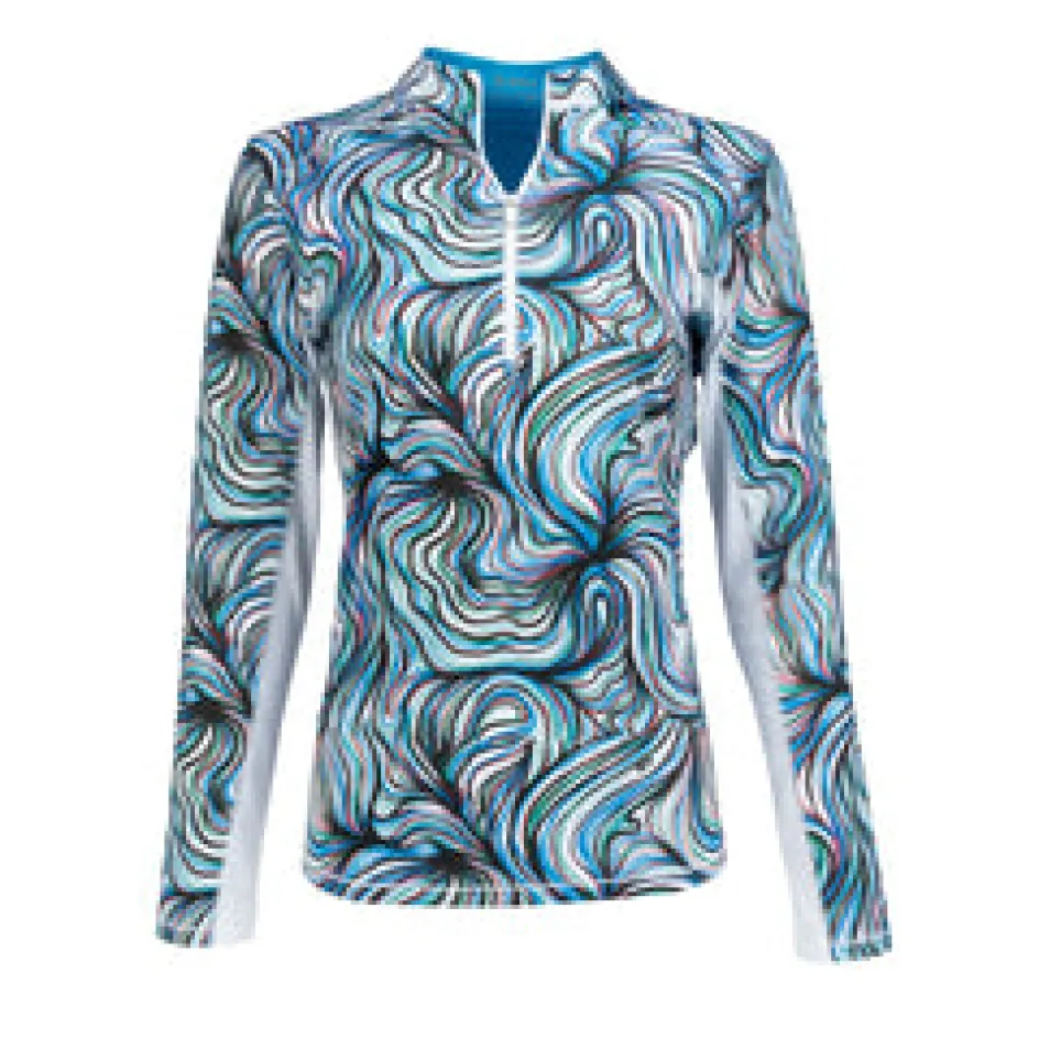 Nancy Lopez Flow Blast Qz Pullover Best