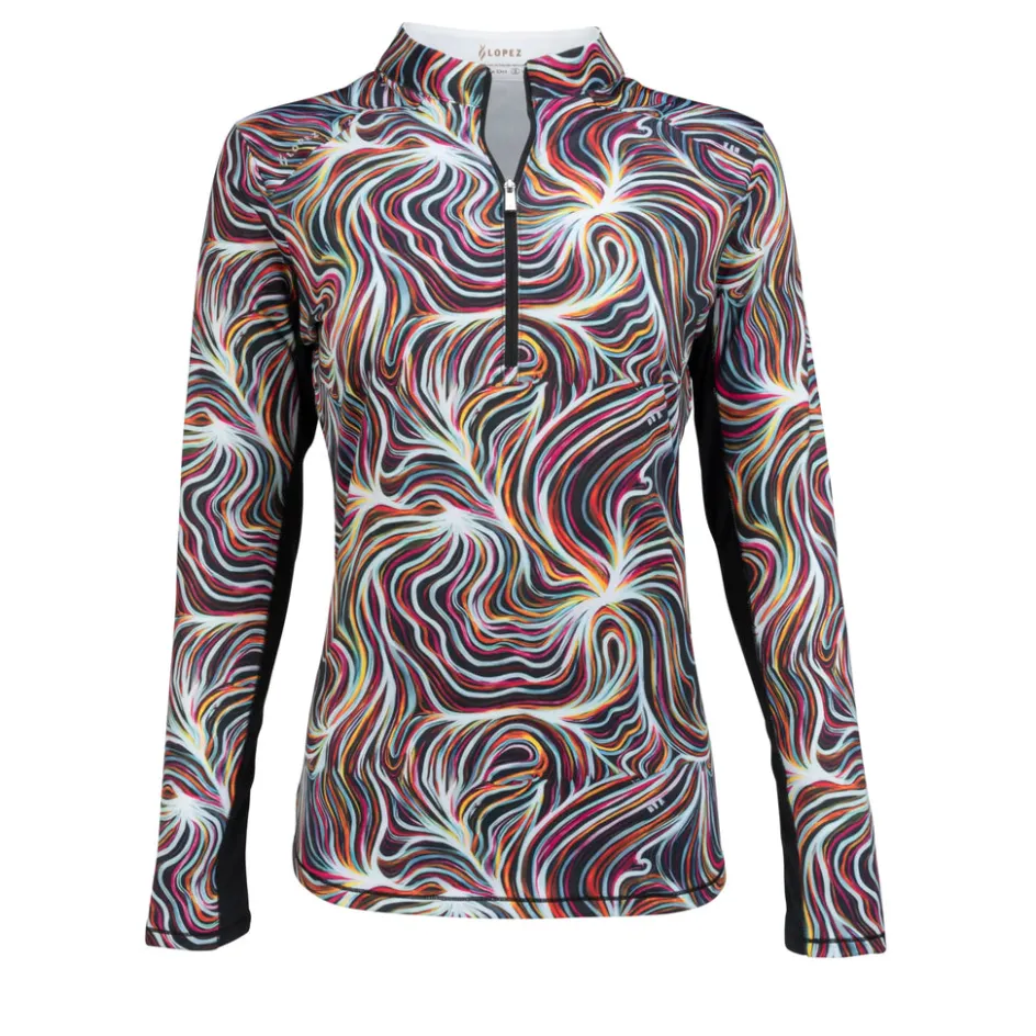 Nancy Lopez Flow Blast Qz Pullover Best