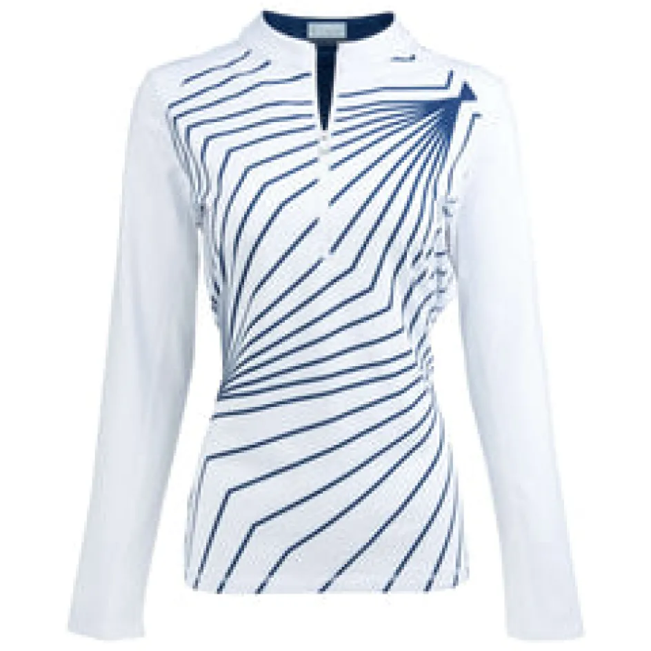 Nancy Lopez Fractal Blast Qz Pullover
