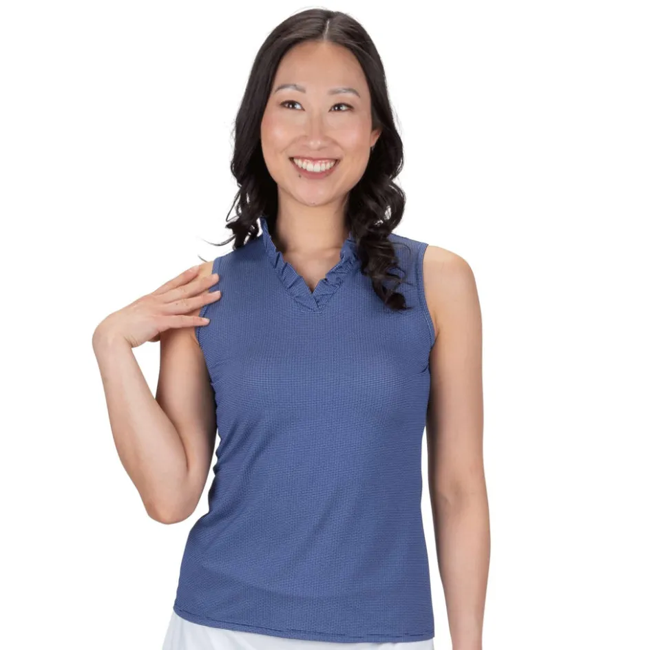 Nancy Lopez Fresh Sleeveless Polo Discount