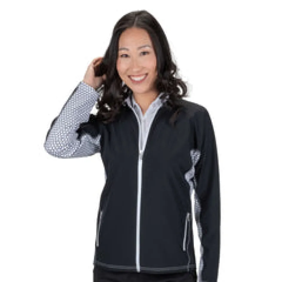 Nancy Lopez Gleam Jacket Black Multi Online