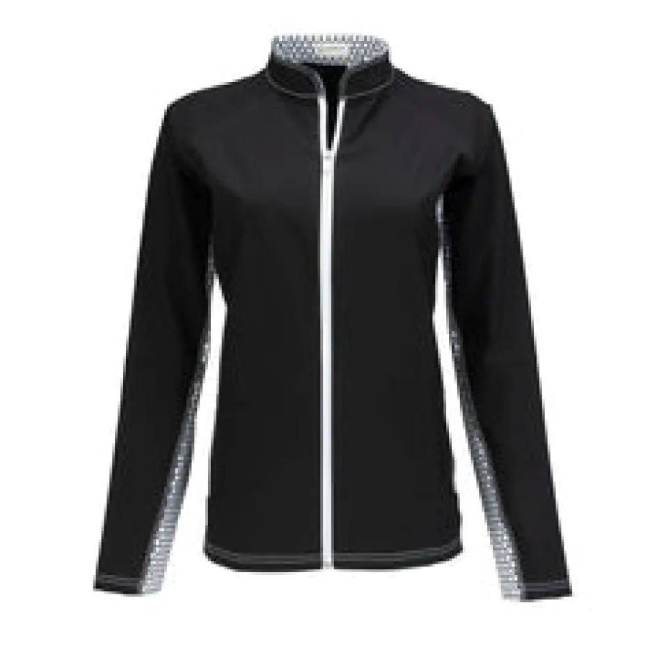 Nancy Lopez Gleam Jacket Black Multi Online