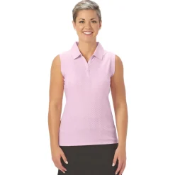 Nancy Lopez Grace Sleeveless Polo Hot