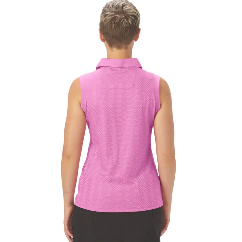Nancy Lopez Grace Sleeveless Polo Hot