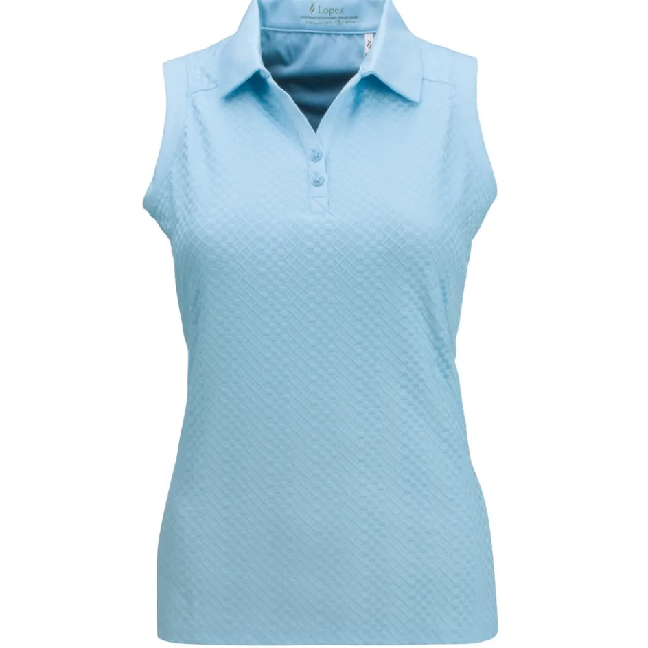 Nancy Lopez Grace Sleeveless Polo Hot