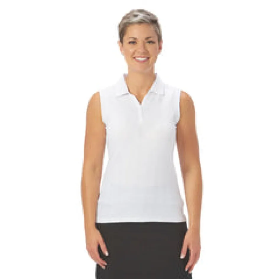 Nancy Lopez Grace Sleeveless Polo Hot