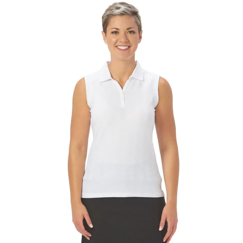 Nancy Lopez Grace Sleeveless Polo Hot