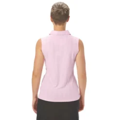 Nancy Lopez Grace Sleeveless Polo Hot