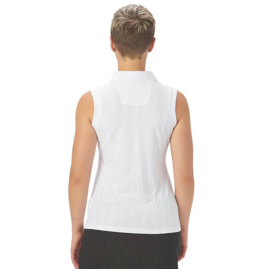 Nancy Lopez Grace Sleeveless Polo Hot