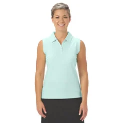 Nancy Lopez Grace Sleeveless Polo Hot