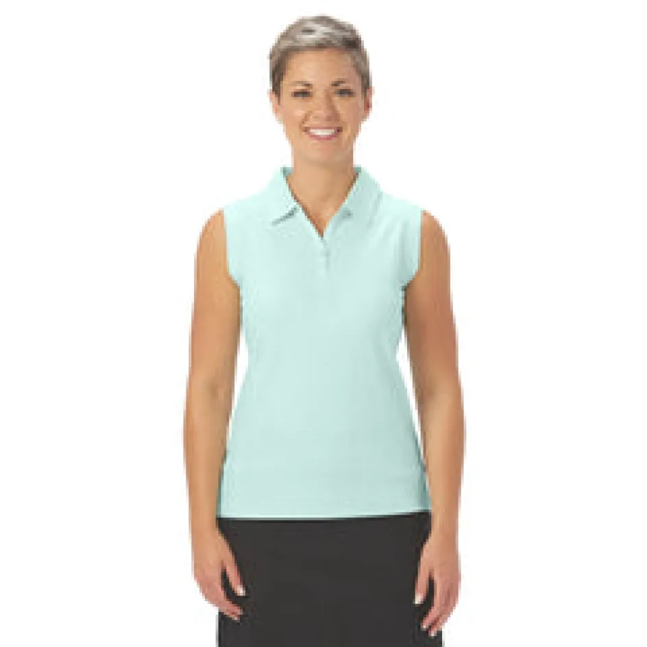 Nancy Lopez Grace Sleeveless Polo Hot