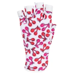 Nancy Lopez Half Finger Cherry Glove Left Hand Discount