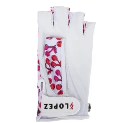 Nancy Lopez Half Finger Cherry Glove Left Hand Discount