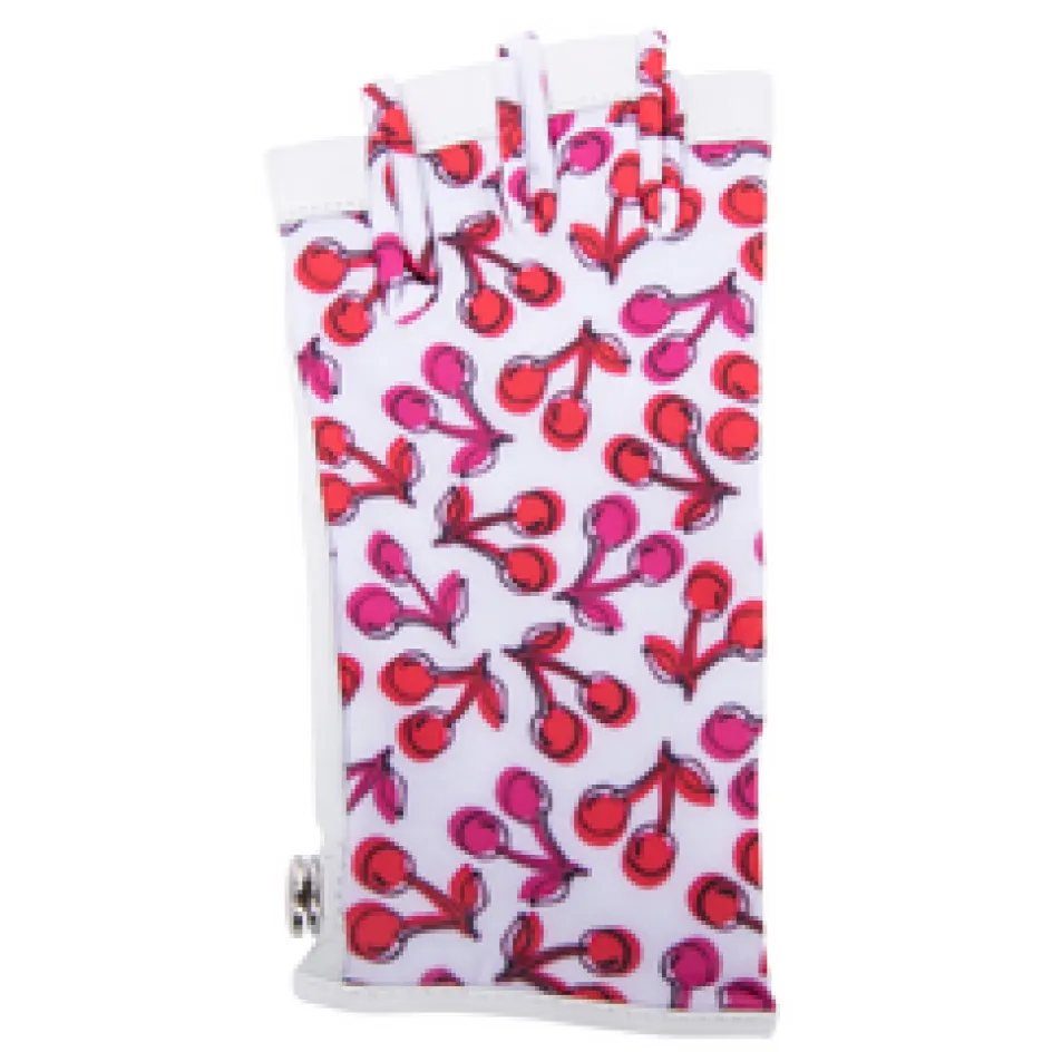 Nancy Lopez Half Finger Cherry Glove Left Hand Discount