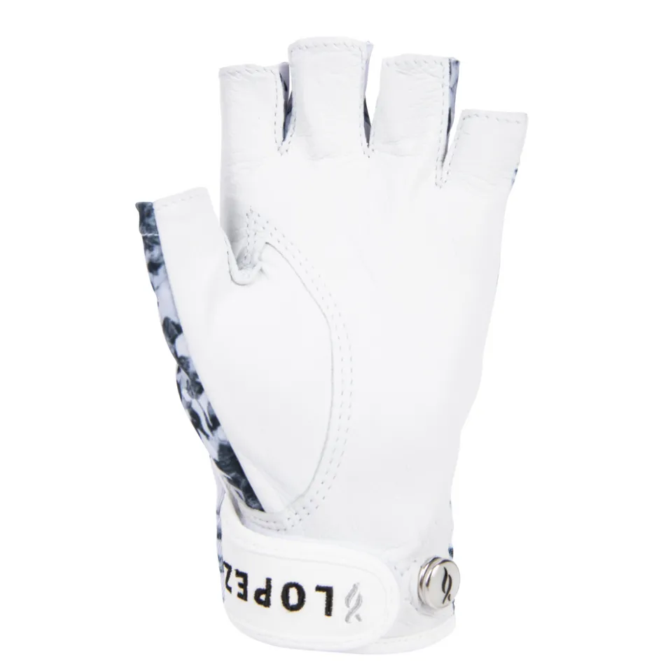 Nancy Lopez Half Finger Glimmer Glove Left Hand