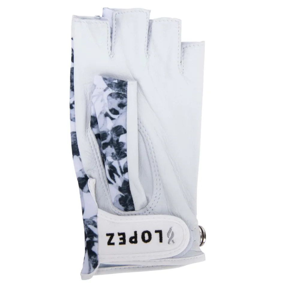 Nancy Lopez Half Finger Glimmer Glove Left Hand
