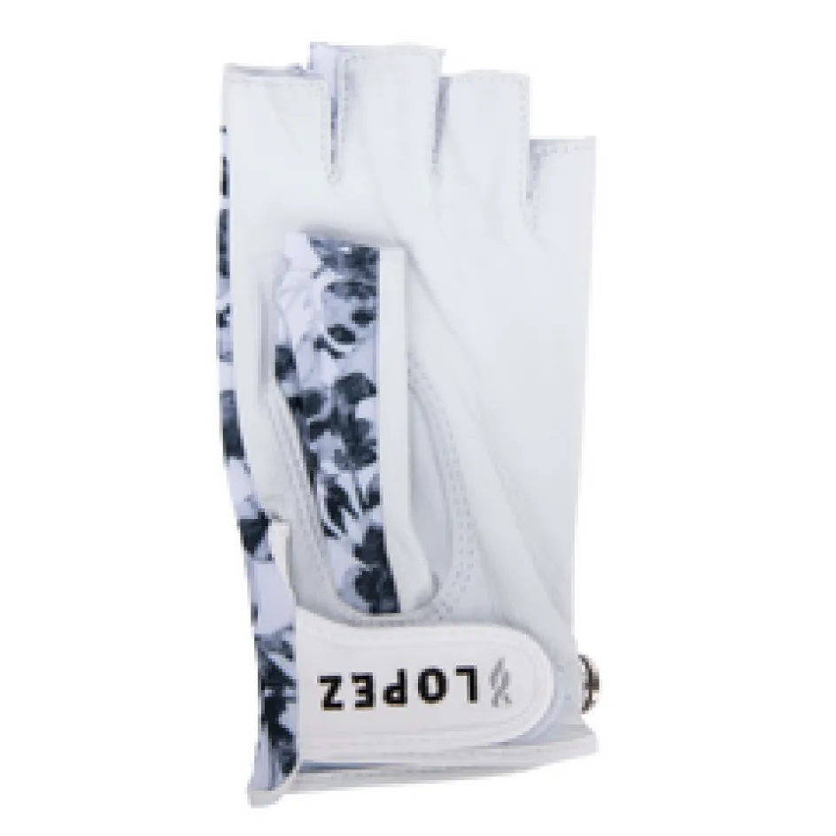 Nancy Lopez Half Finger Glimmer Glove Left Hand