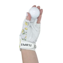 Nancy Lopez Half Finger Tart Lemon Glove Sale
