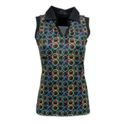 Nancy Lopez Halo Sleeveless Polo Outlet