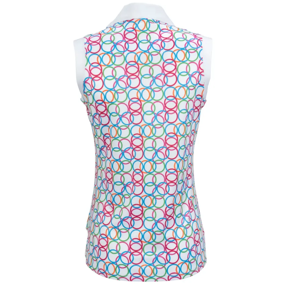 Nancy Lopez Halo Sleeveless Polo Outlet