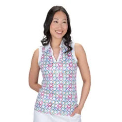 Nancy Lopez Halo Sleeveless Polo Outlet