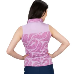 Nancy Lopez Havana Sleeveless Polo Lilac Clearance