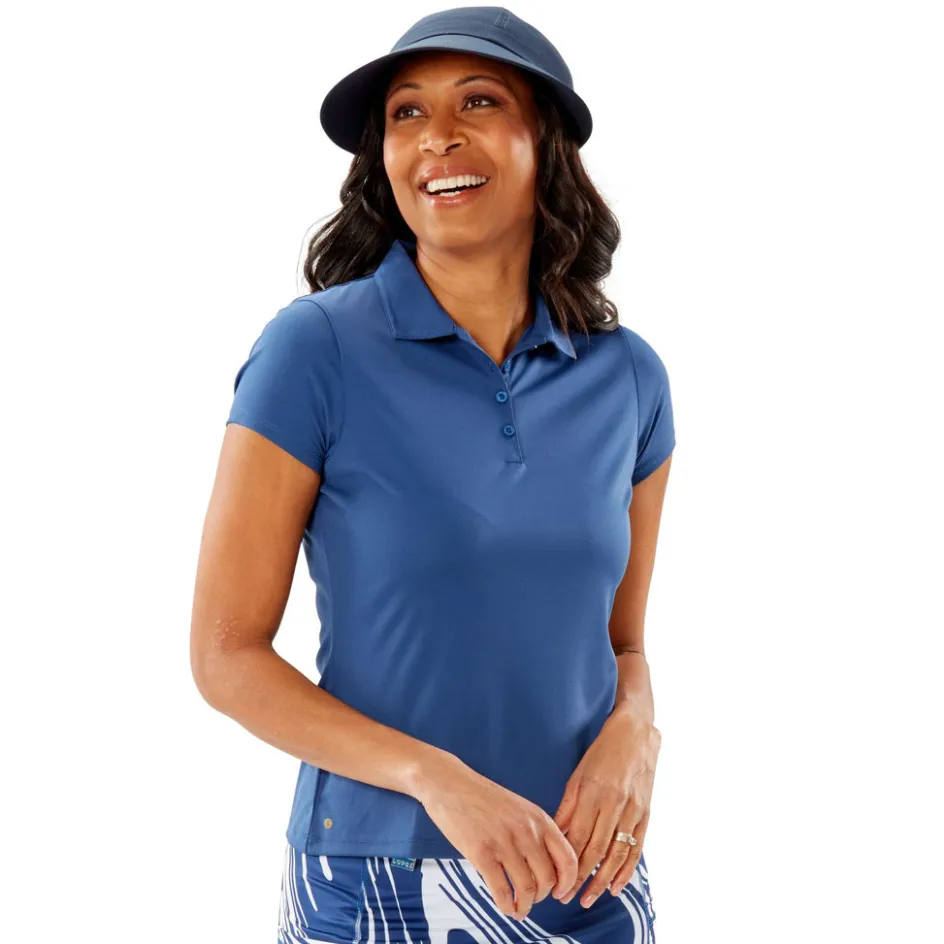 Nancy Lopez Legacy Short Sleeve Polo Hot