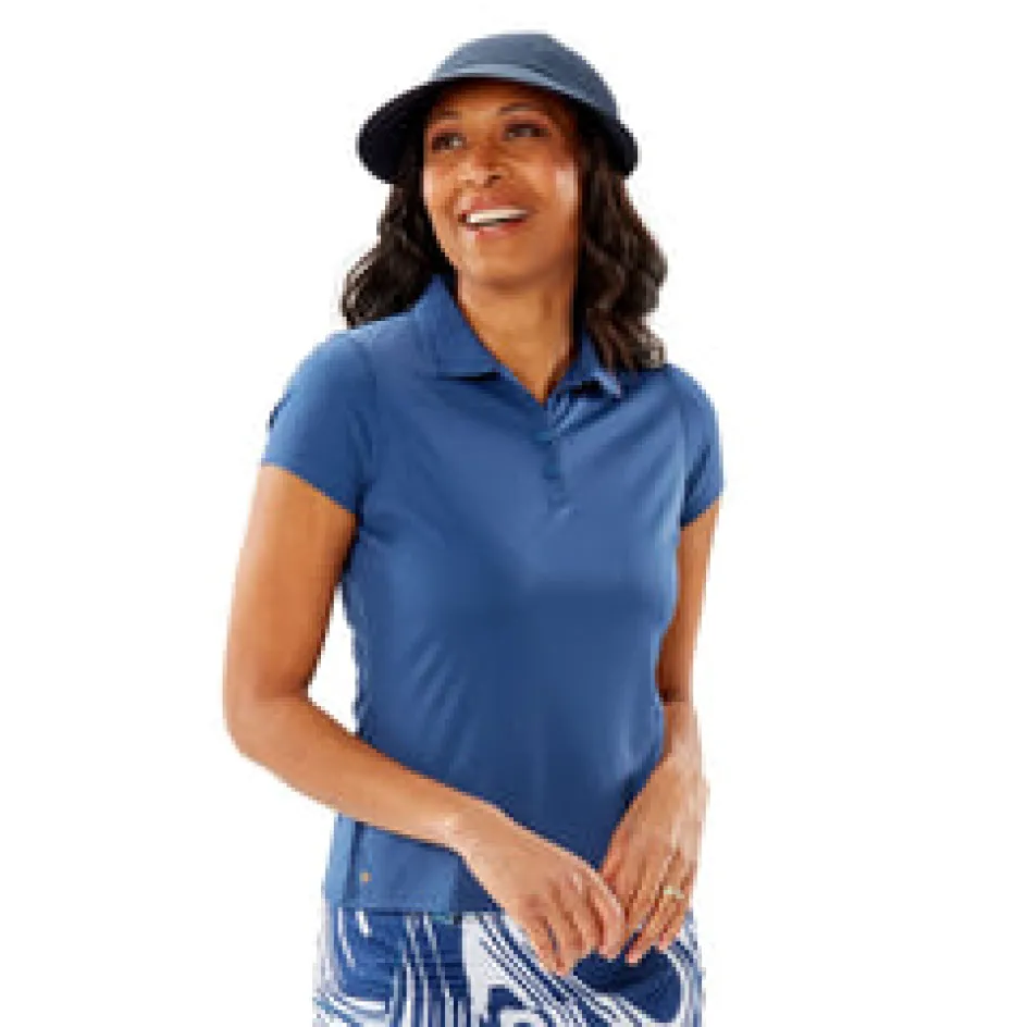 Nancy Lopez Legacy Short Sleeve Polo Hot