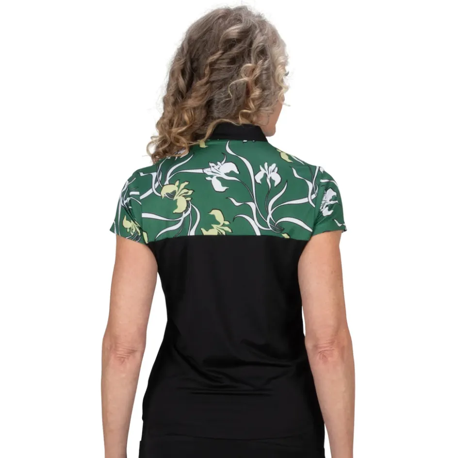 Nancy Lopez Minx Short Sleeve Polo New