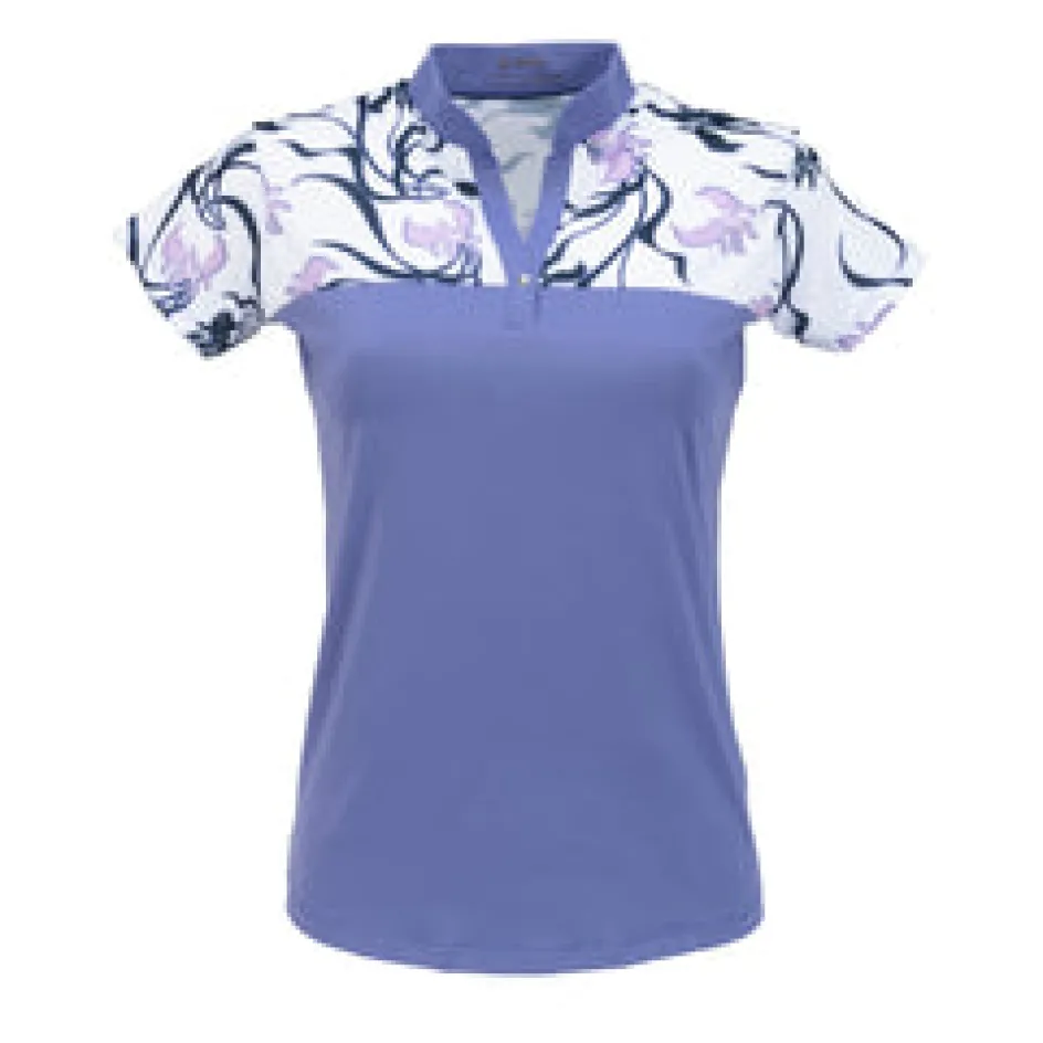 Nancy Lopez Minx Short Sleeve Polo New
