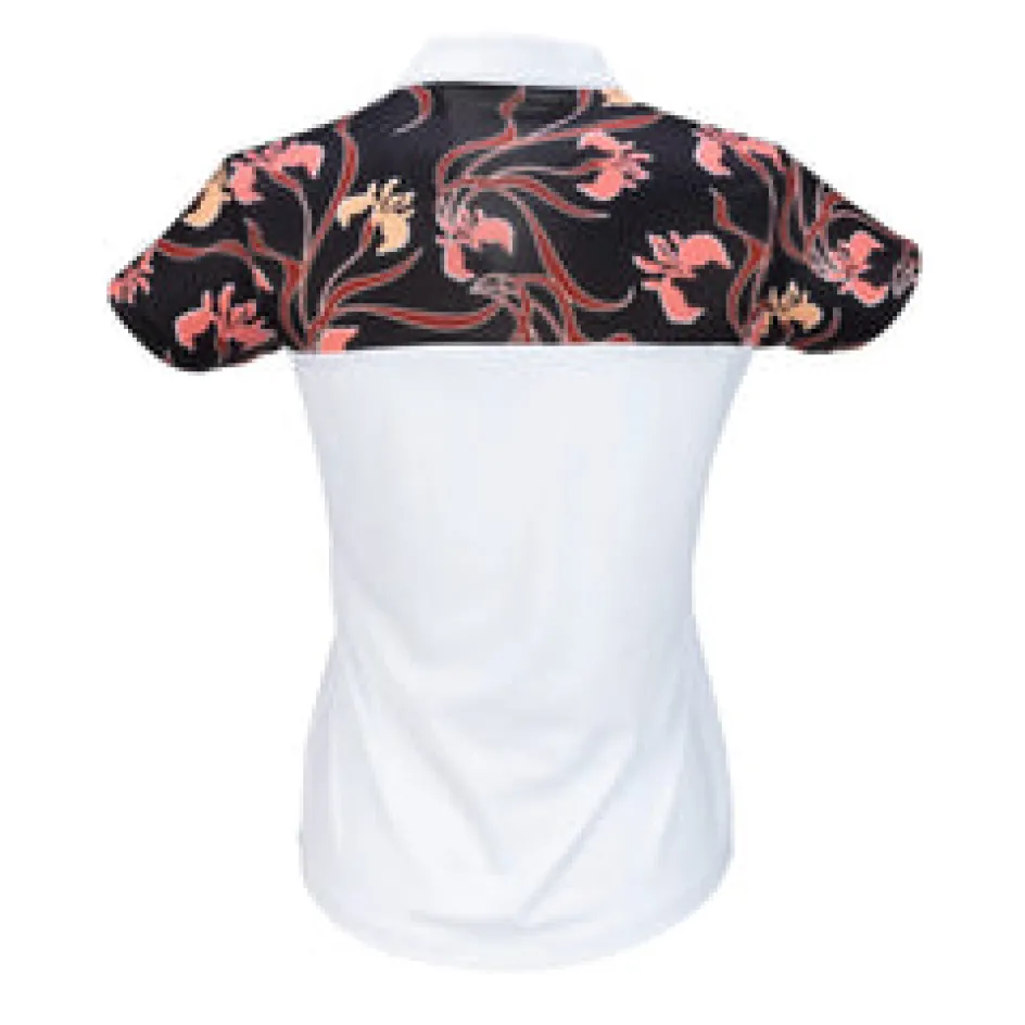 Nancy Lopez Minx Short Sleeve Polo New