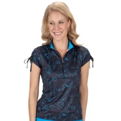 Nancy Lopez Picasso Short Sleeve Polo Clearance