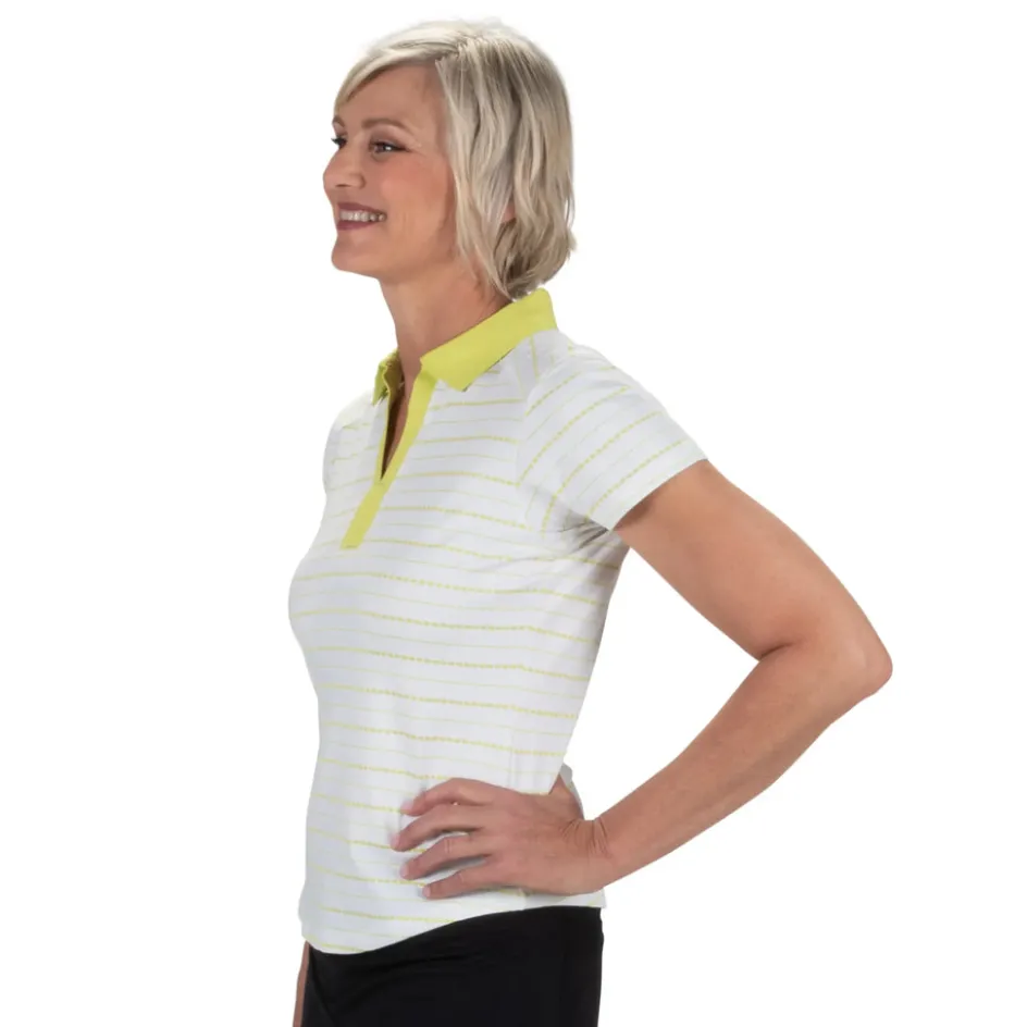 Nancy Lopez Point Short Sleeve Polo Hot
