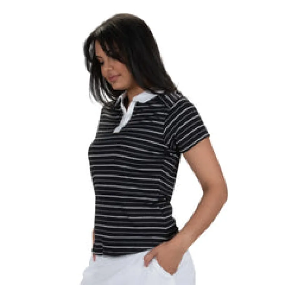 Nancy Lopez Point Short Sleeve Polo Hot