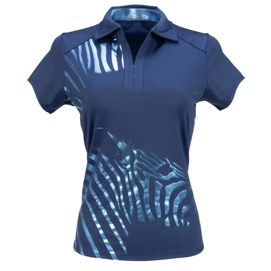 Nancy Lopez Safari Short Sleeve Polo Clearance