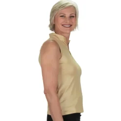 Nancy Lopez Shine Sleeveless Polo New