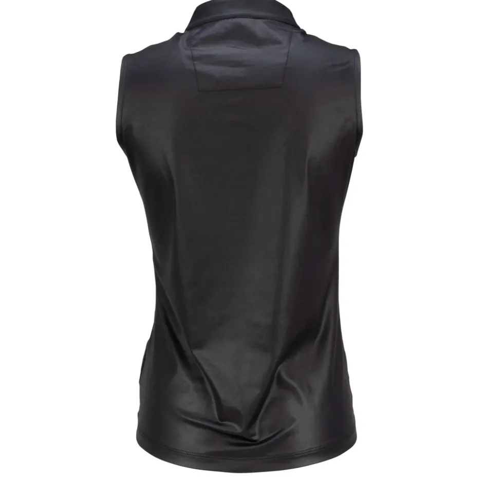 Nancy Lopez Shine Sleeveless Polo New